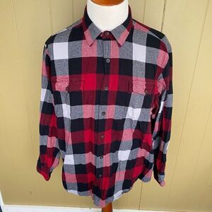 Red Head Brand Co. Authentic goods Men 2XL longsleeve button down flannel